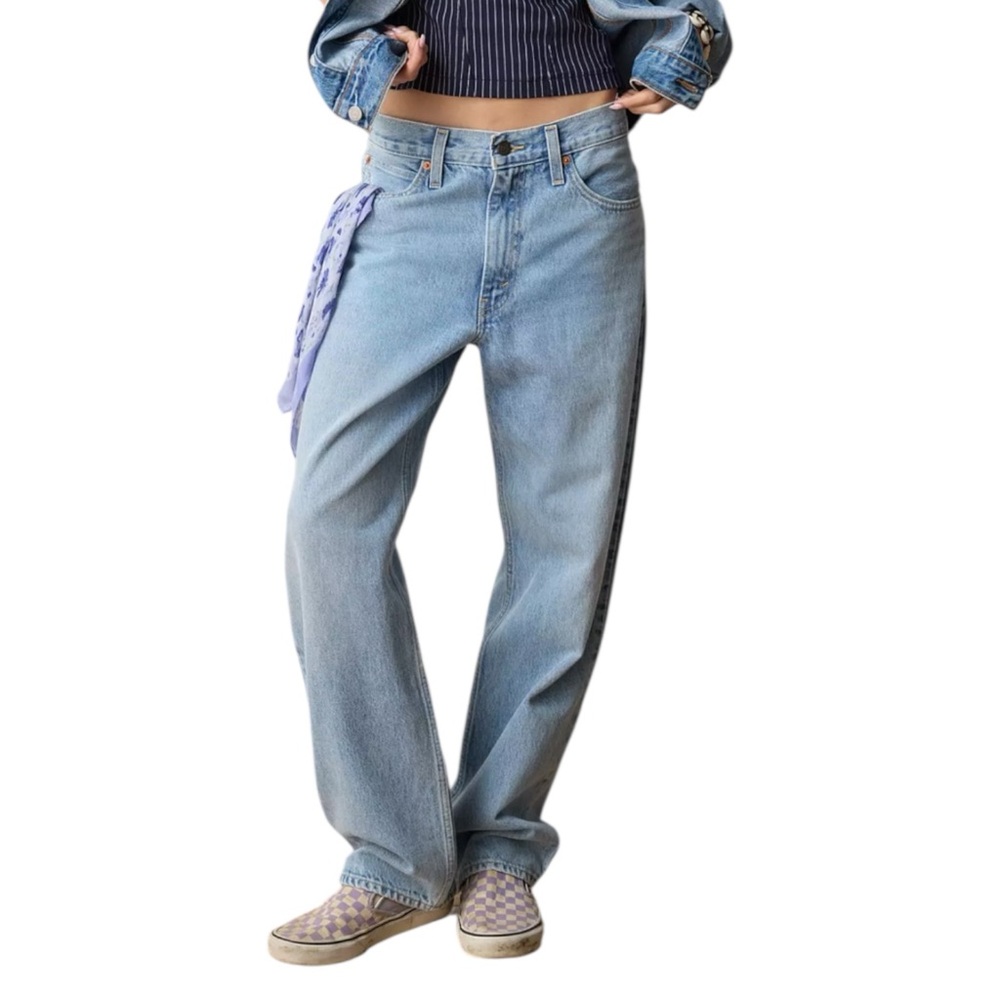 Levi's Light Blue Straight Leg Jeans